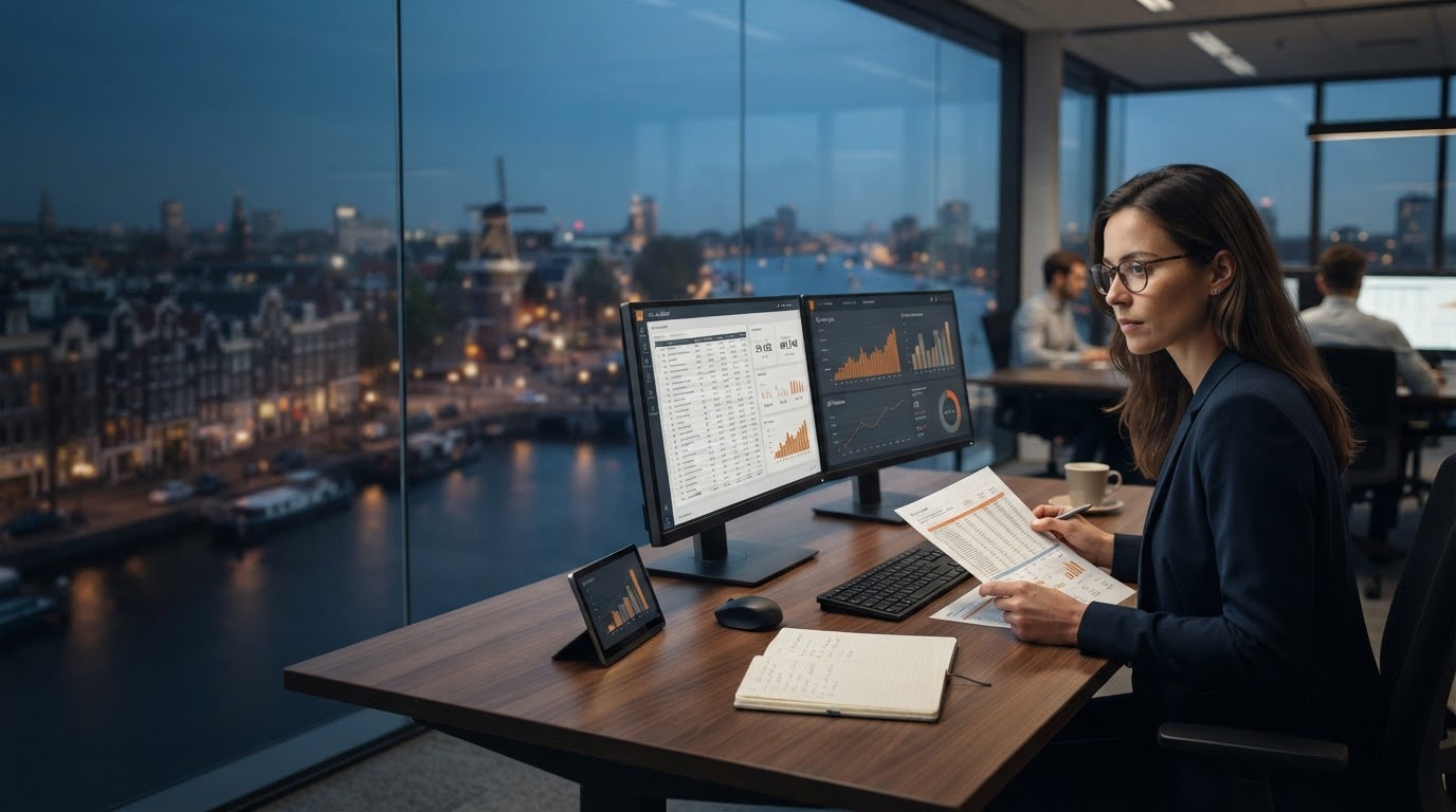 Zon Rendishof analytisch dashboard met realtime marktdata van meer dan 500 handelsparen